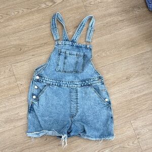 Universal Thread Blue Denim Overalls